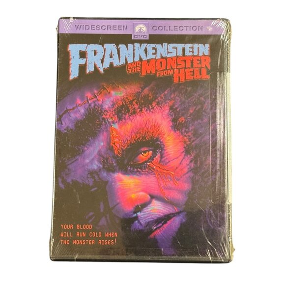 Frankenstein and the Monster From Hell DVD 1974 Peter Cushing Horror New Sealed - Picture 1 of 6
